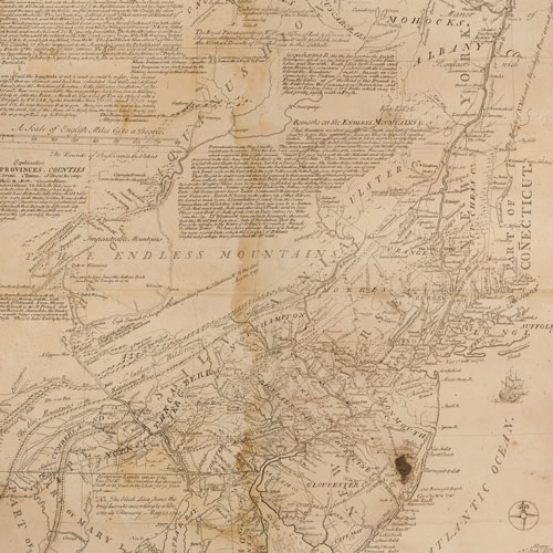 cropped image of map